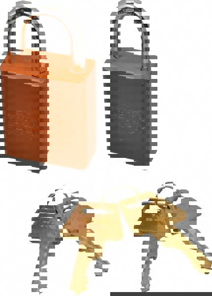 Lockout Padlock: Keyed Different, Alumin